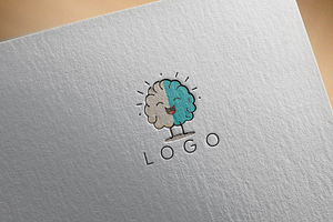 Brain Logo Vector-0609