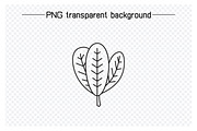 Bundle of Leaf Line Illustrations, an Illustration by Designfour (Thumbnail 6 of 7)