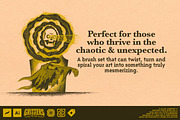 Gritters Chalk Brushes (Illustrator), a Brush Add-On by G.A.R.M. Company (Thumbnail 4 of 12)