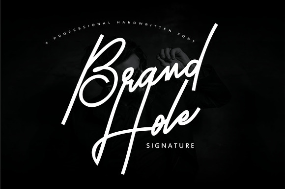 Brand Hole Handwritten Signature F
