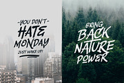 Slashback Typeface, a Font by Arterfak Project (Thumbnail 3 of 9)