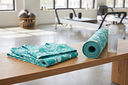 Seamless Blurred Mint Floral Pattern, a Pattern Graphic by Talip Memis (Thumbnail 9 of 13)