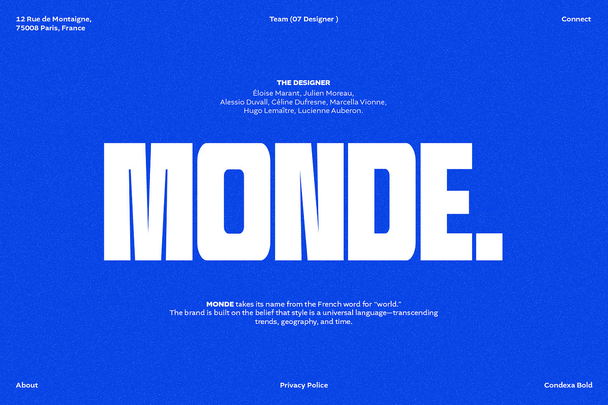 Condexa | Geometric Display Variable, a Sans Serif Font by Hasbi Creative (Photo 8 of 9)