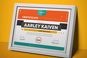 Modern Certificate, a Stationery Template by Aarley Kaiven (Thumbnail 2 of 2)