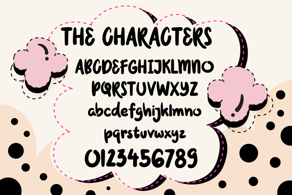 Brain Wash Typeface preview 4