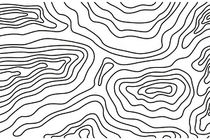 Abstract topographic map. Different, a Texture Illustration by Valerie Bodnar