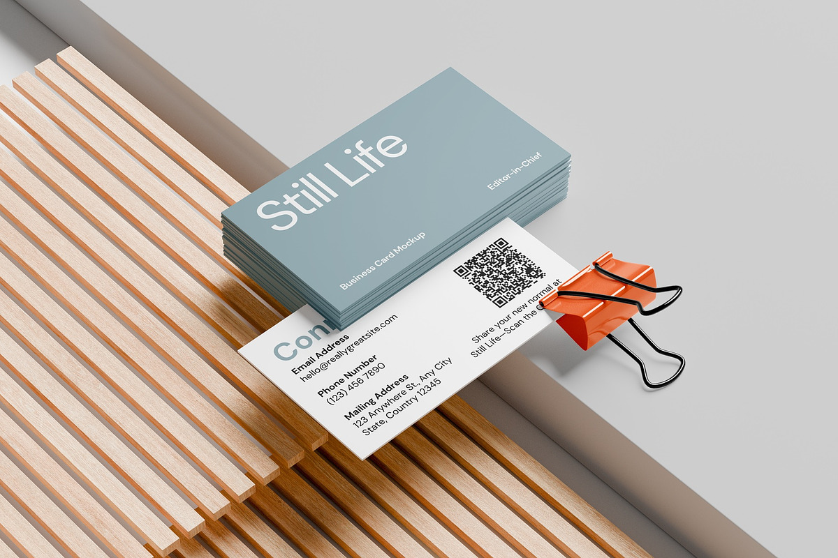 Business Card Mockup, a Product Mockup by Cutna Studio (Photo 5 of 8)