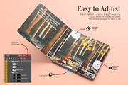 Square Children Book Mockup Set, a Books & Magazine Mockup by Remnand Studio (Thumbnail 5 of 11)