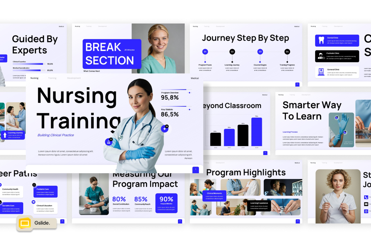 Nursing Training Program, a Presentation Template by Loin Studio (Photo 1 of 4)