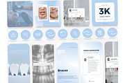 200 Dental Social Media BUNDLE, a Social Media Template by PatternLab. (Thumbnail 7 of 10)