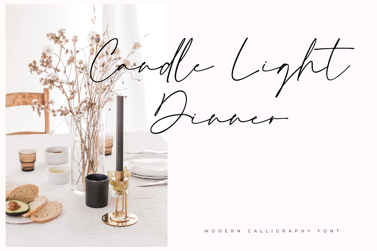 Semethone - Modern Calligraphy Font, a Script Font by Pen Culture (Photo 2 of 9)