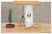 Mini X Banner Mockup, an Advertising Mockup by Plus Media (Thumbnail 4 of 5)