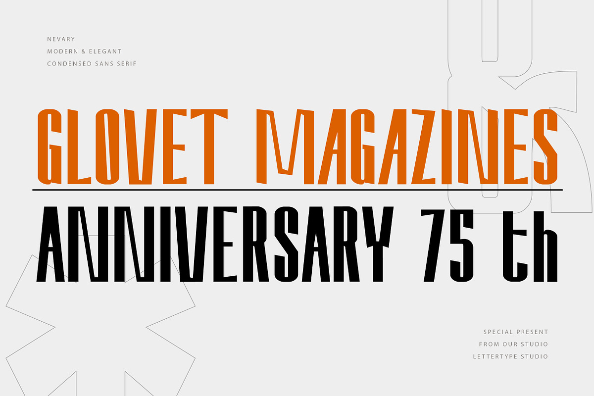 Nevary Modern Sans Family | 75% OFF, a Sans Serif Font by Lettertype Studio (Photo 12 of 20)