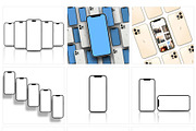 ALL 3D iPHONE MOCK-UP BUNDLE VOL-I2, an iPhone Mockup by Graphicsworld125 (Thumbnail 4 of 20)