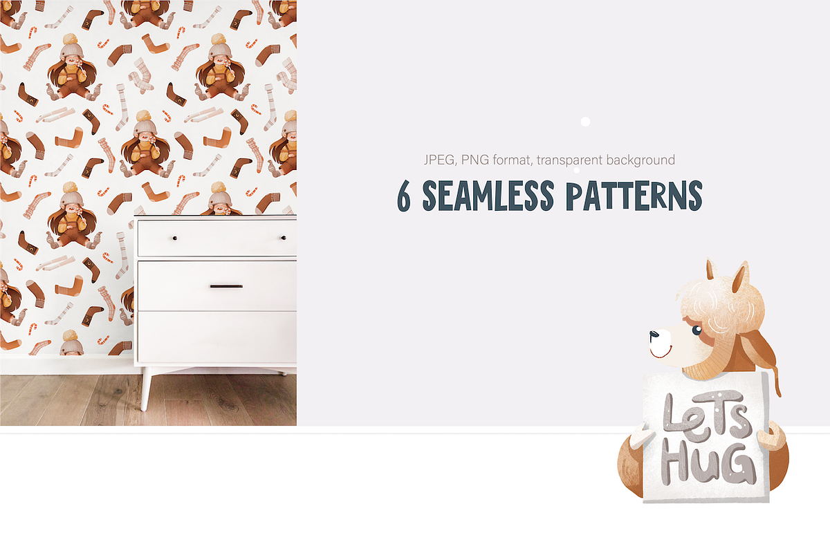 Knitting Digital Illustrations, an Illustration by Izobova (Photo 5 of 10)