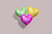 Heart Balloon Mockups, a Merchandise Mockup by groens (Thumbnail 4 of 9)
