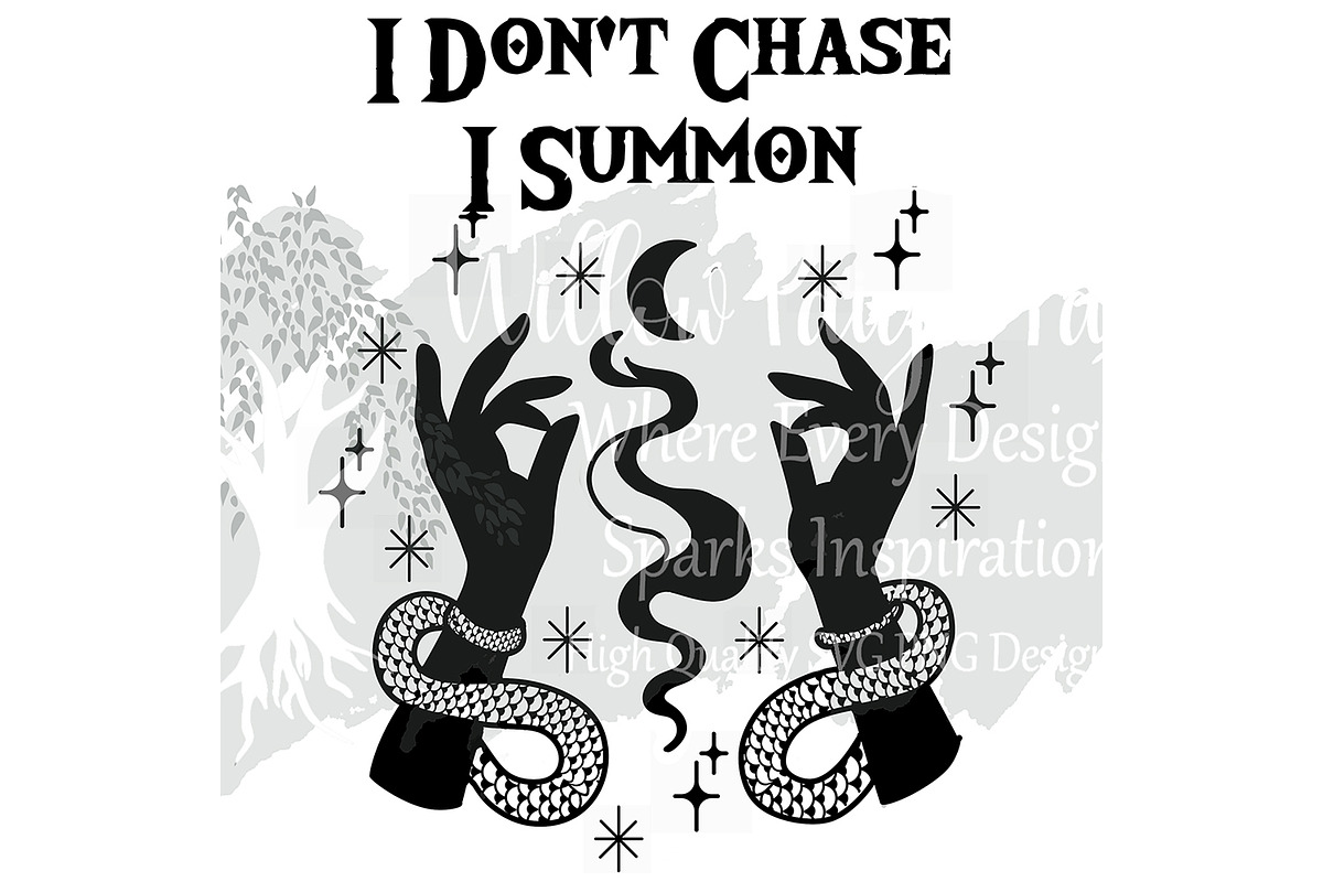 Witch Bundle 12 Gothic Witch Quotes, an Object Illustration by Willow Paige Farms (Photo 11 of 18)