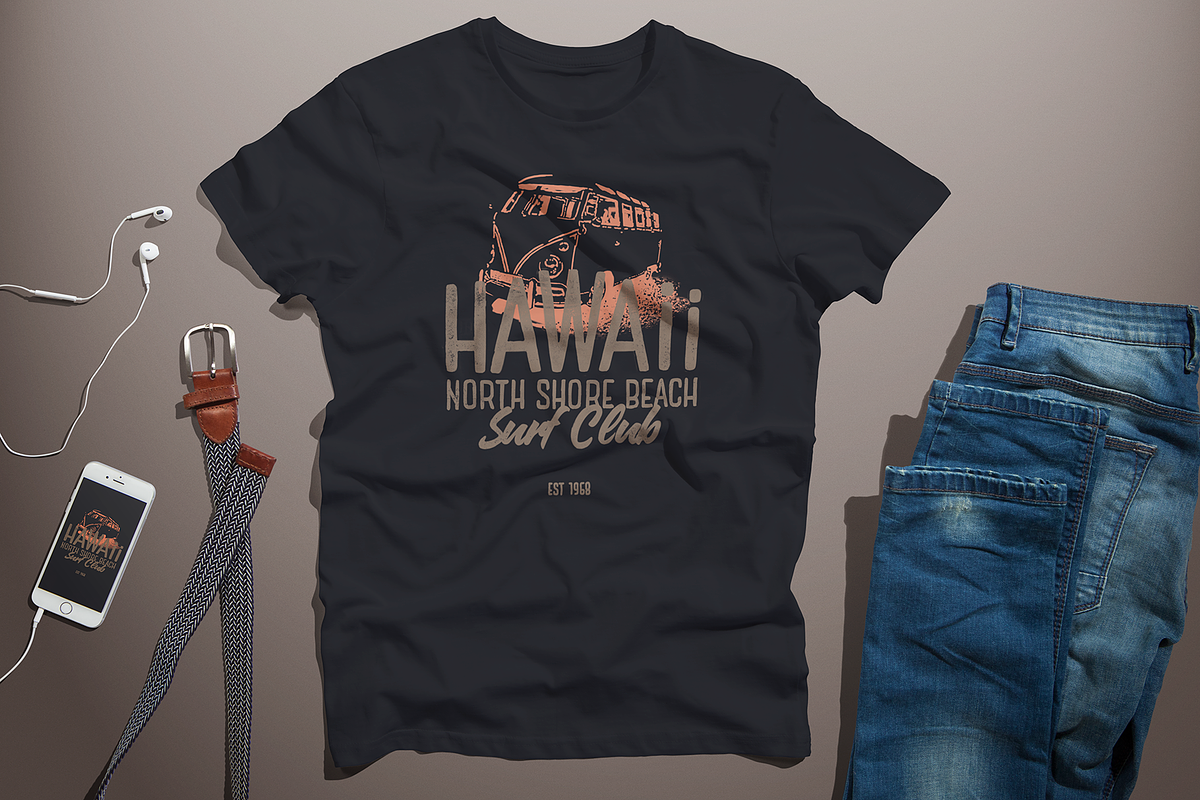 Men's Crew Neck T-shirt Mock-up, a Shirt Mockup by Mint Pixels (Photo 6 of 7)