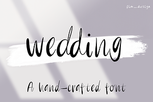 Wedding Handwritten Font