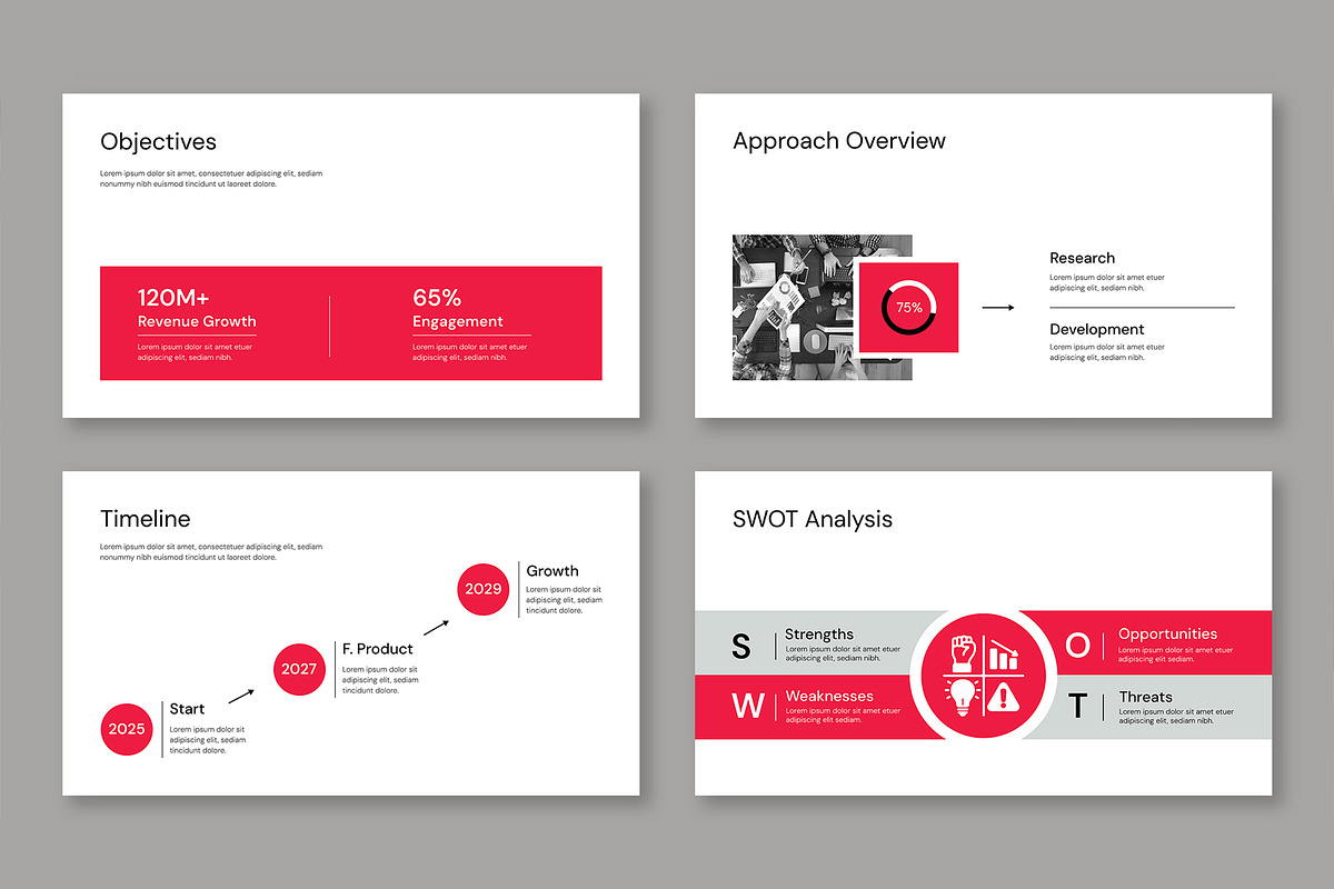 Modern Case Study Presentation preview 4