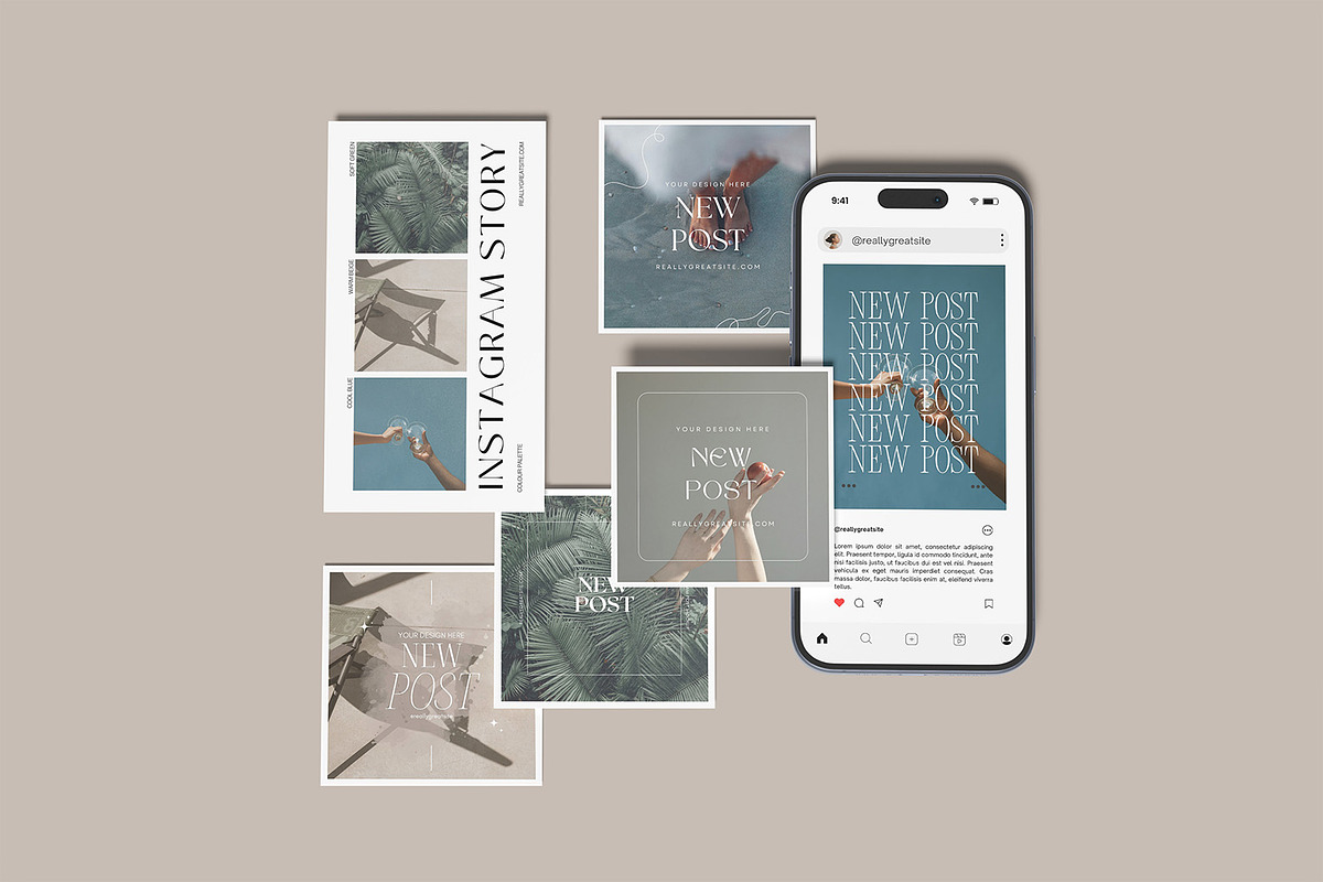 Instagram Post Mockup, a Device Mockup by graphicsecond (Photo 2 of 5)