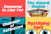 Jacklin - Groovy Bubble Font, a Sans Serif Font by Font Liner (Thumbnail 5 of 12)