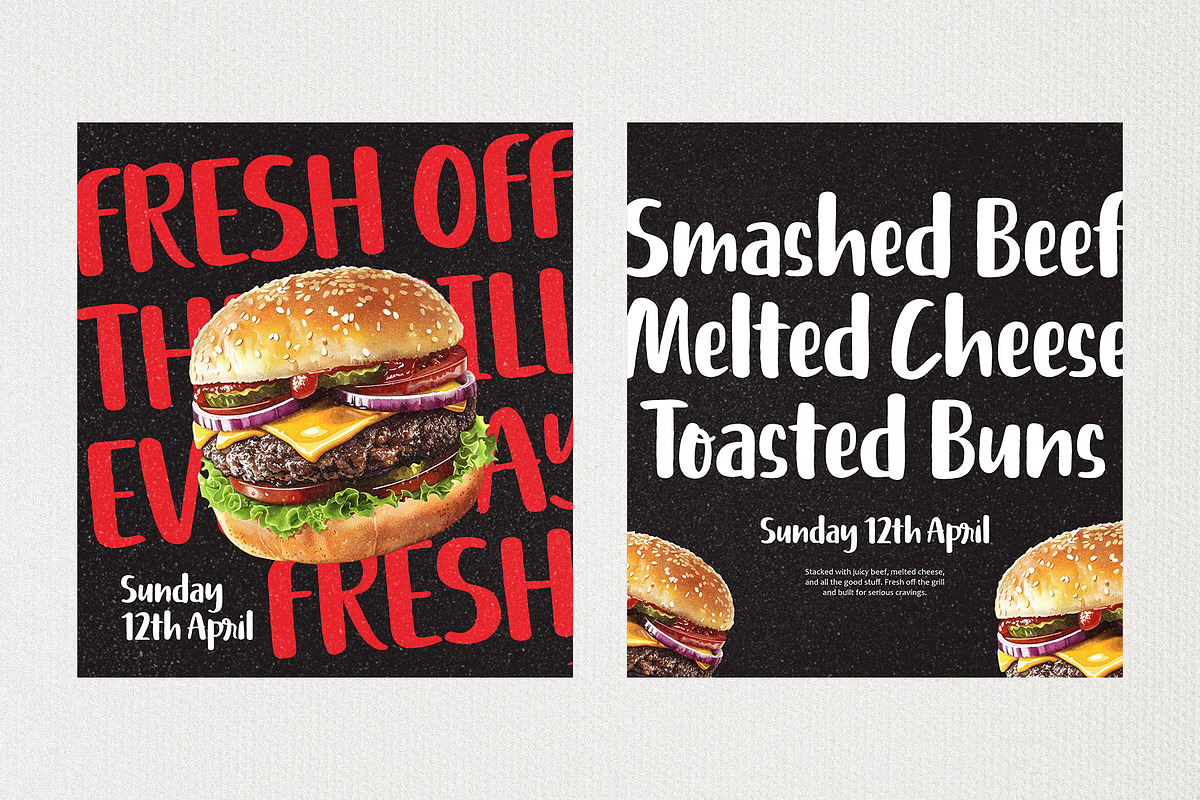 Jubani – Bold Handlettered Font, a Handwritten Font by Four Lines Std. (Photo 7 of 10)