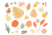 Floral Abstract Elements, a Decorative Illustration by DikayaMiau (Thumbnail 2 of 13)