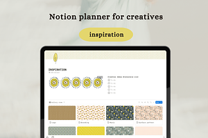 Notion Planner For Creatives