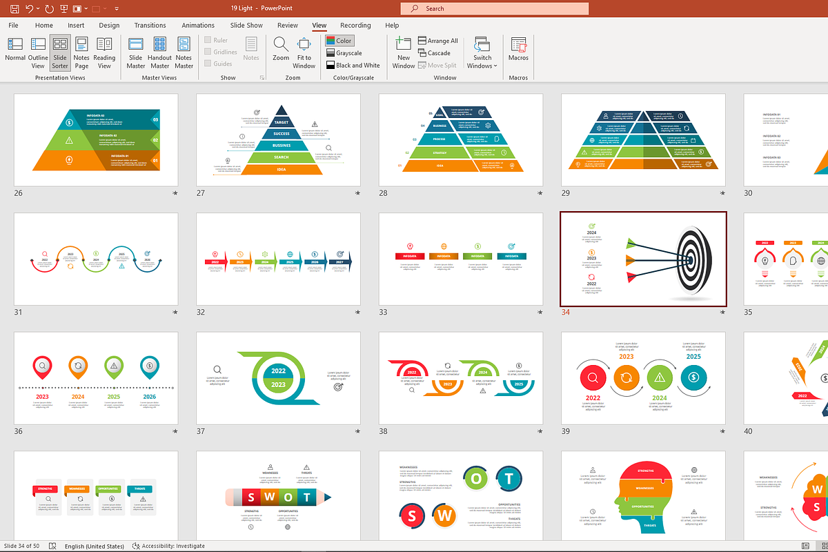 Milestone Timeline Template, a Presentation Template by Infographics project (Photo 5 of 13)