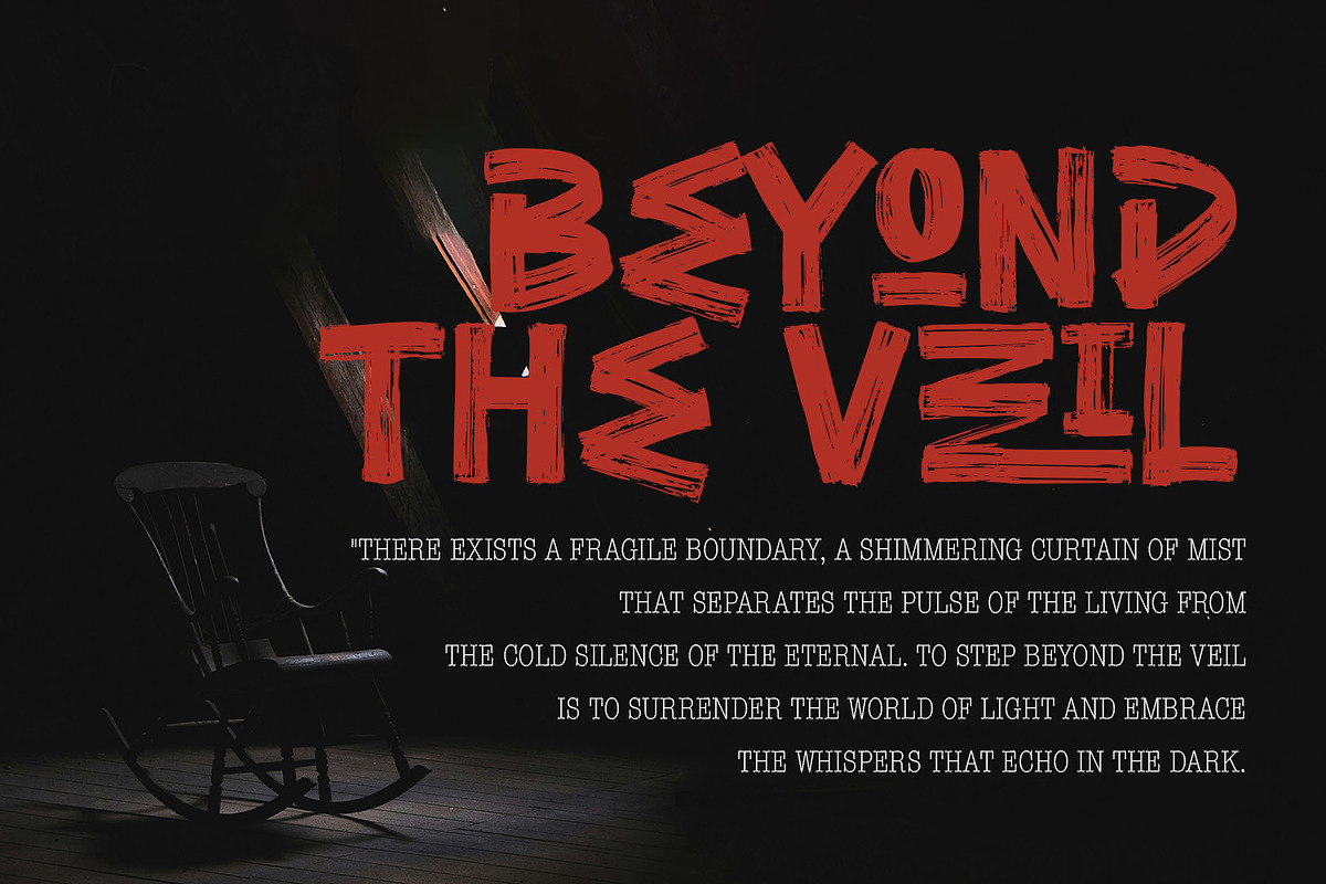 Everdeath – Handbrush Typeface, a Handwritten Font by Almarkhatype (Photo 11 of 15)