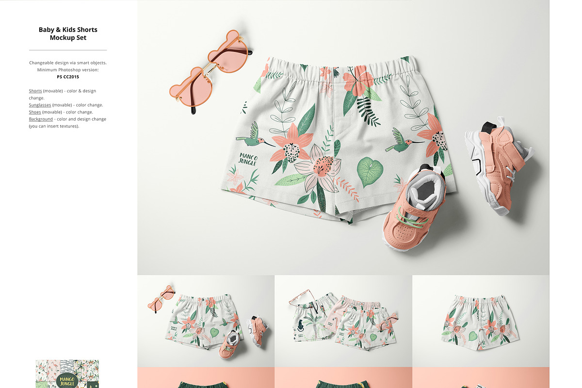Little Fashion 2 Mockup Bundle, a Merchandise Mockup by creatsy5 (Photo 24 of 38)