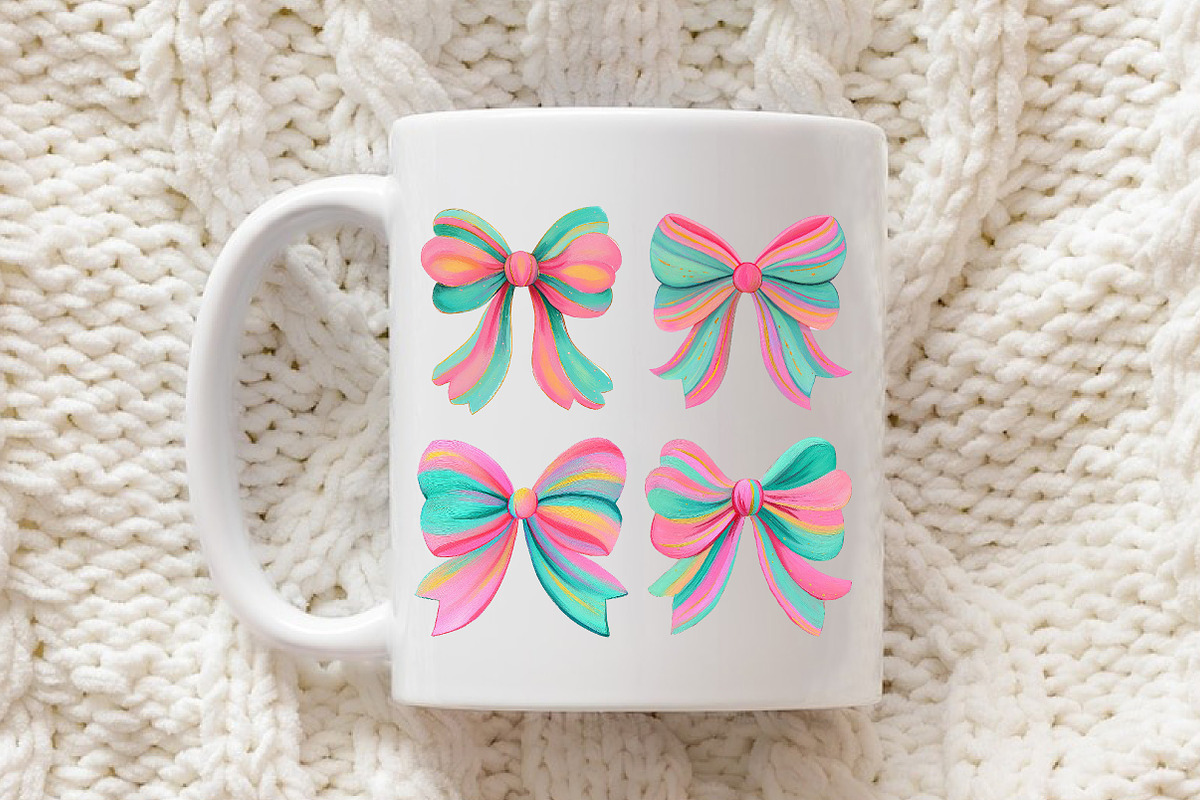 Coquette Brushstroke Bow PNG, an Illustration by Libby Wishes (Photo 5 of 6)