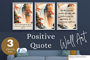 God Positive Quotes Printable Wall, a Print Template by MagicLove Creations (Thumbnail 1 of 10)