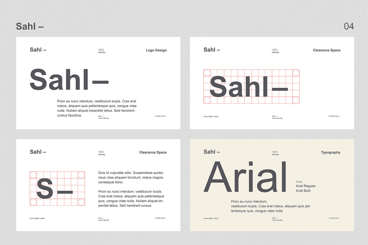 Sahl- Brand Identity Powerpoint, a Presentation Template by BOXKAYU (Photo 5 of 9)