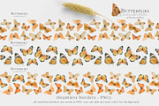 Watercolor Butterfly Clipart, an Illustration by Ksenia Shmakova (Thumbnail 8 of 10)