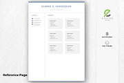 Professional Resume Template, a Resume Template by Advaita Printables (Thumbnail 4 of 6)