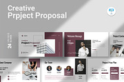 Creative Project Proposal Template, a Presentation Template by Fit-tee (Thumbnail 1 of 6)