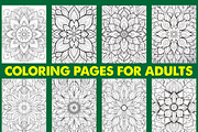 250 Mandala Coloring Pages, a Decorative Illustration by Design Station (Thumbnail 7 of 7)