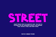 Graff Starsi - Graffiti Font, a Handwritten Font by Iqsiart Studio (Thumbnail 2 of 7)