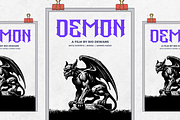 Blackletter Logo Serif - Metal Mesar, a Blackletter Font by Illushvara Design (Thumbnail 4 of 12)