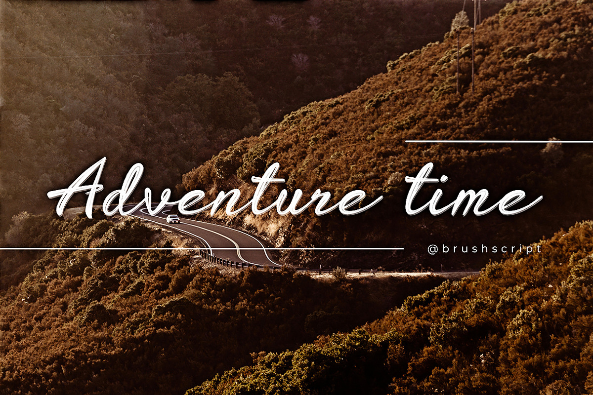 Sweetie - Modern Brush Font, a Script Font by Ahmad Pkp Studio (Photo 6 of 9)