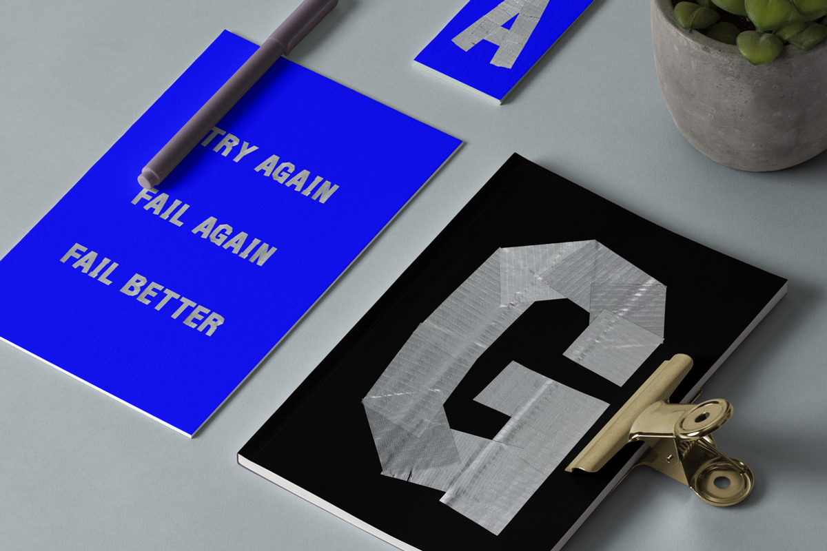 Mouth Tape Font, a Font by Handmadefont (Photo 7 of 8)