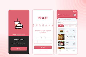 Food Order And Delivery App UI