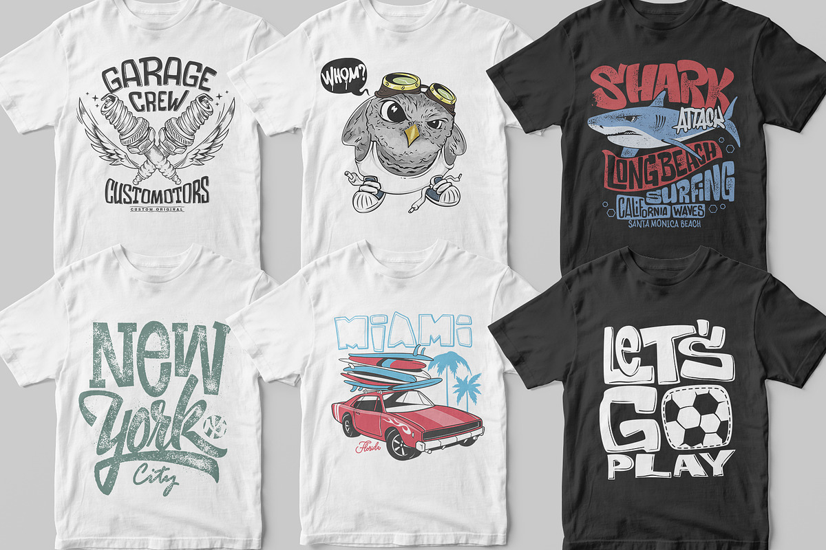 100 T-shirt designs, a Sport Illustration by Urbanshop (Photo 17 of 18)