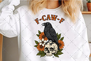 F-Caw-F Raven PNG, an Illustration by Craft Nest (Thumbnail 4 of 6)