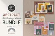 Abstract Mid Century Modern BUNDLE, an Object Graphic by Creativemaker (Thumbnail 1 of 26)