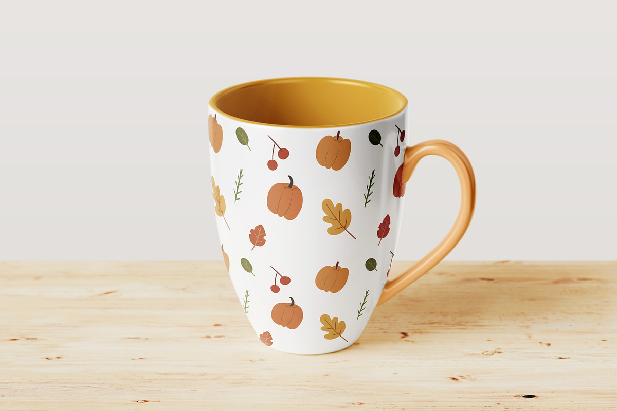 Autumn seamless pattern Vol 01, a Pattern Graphic by RizkaNurfazrina (Photo 4 of 7)