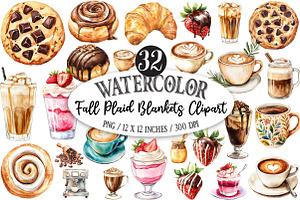 Coffee Hand Drawn Clipart