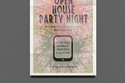 Abstract Party Flyer Design, a Flyer Template by felicidads (Thumbnail 2 of 2)